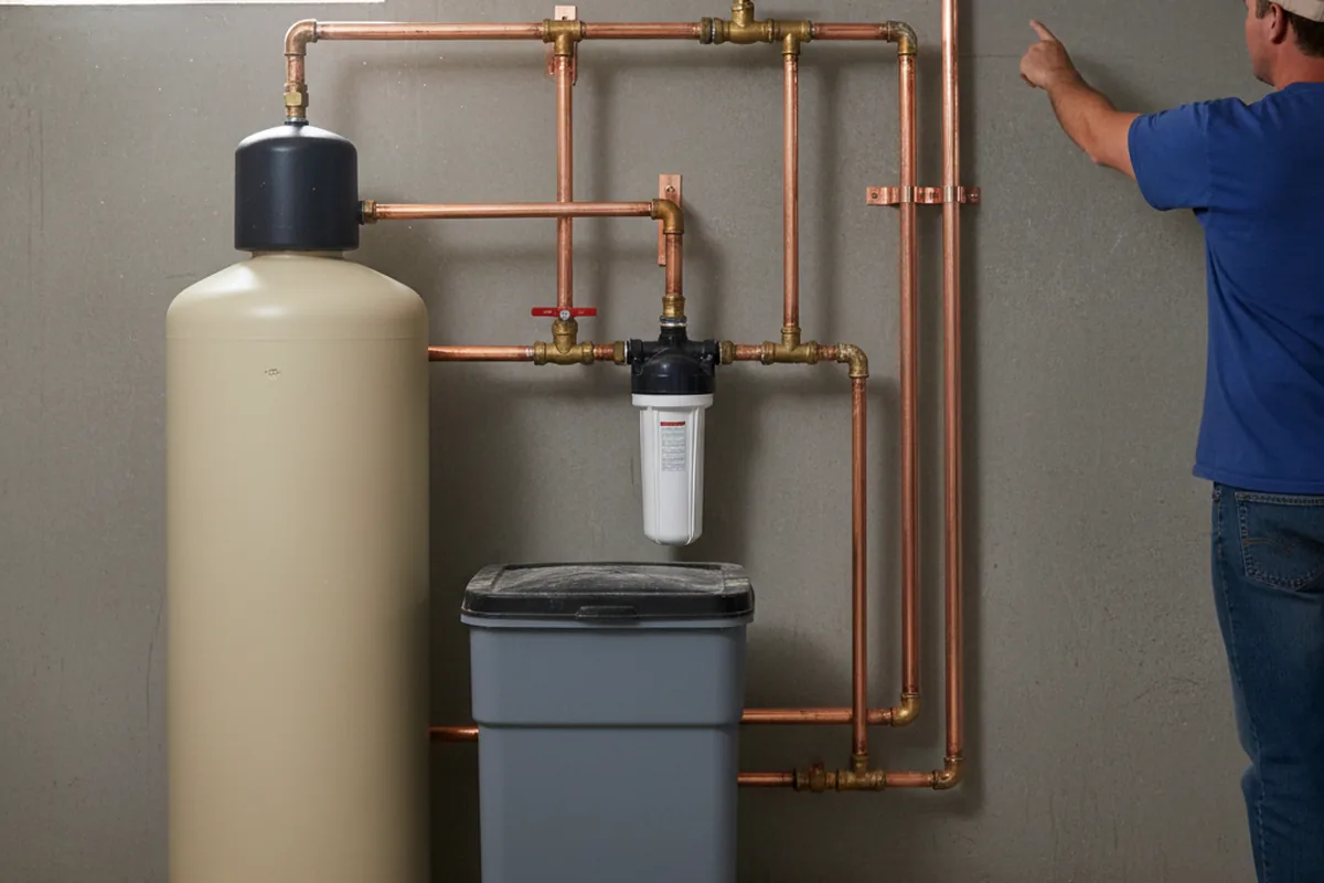 Whole-house water treatment system installed in Kellerton